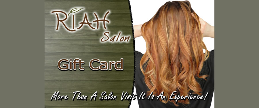 Riah Salon Gift Card